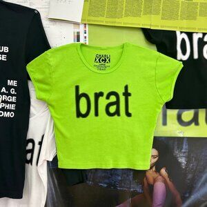 Brat (Charli XCX) Baby Tee